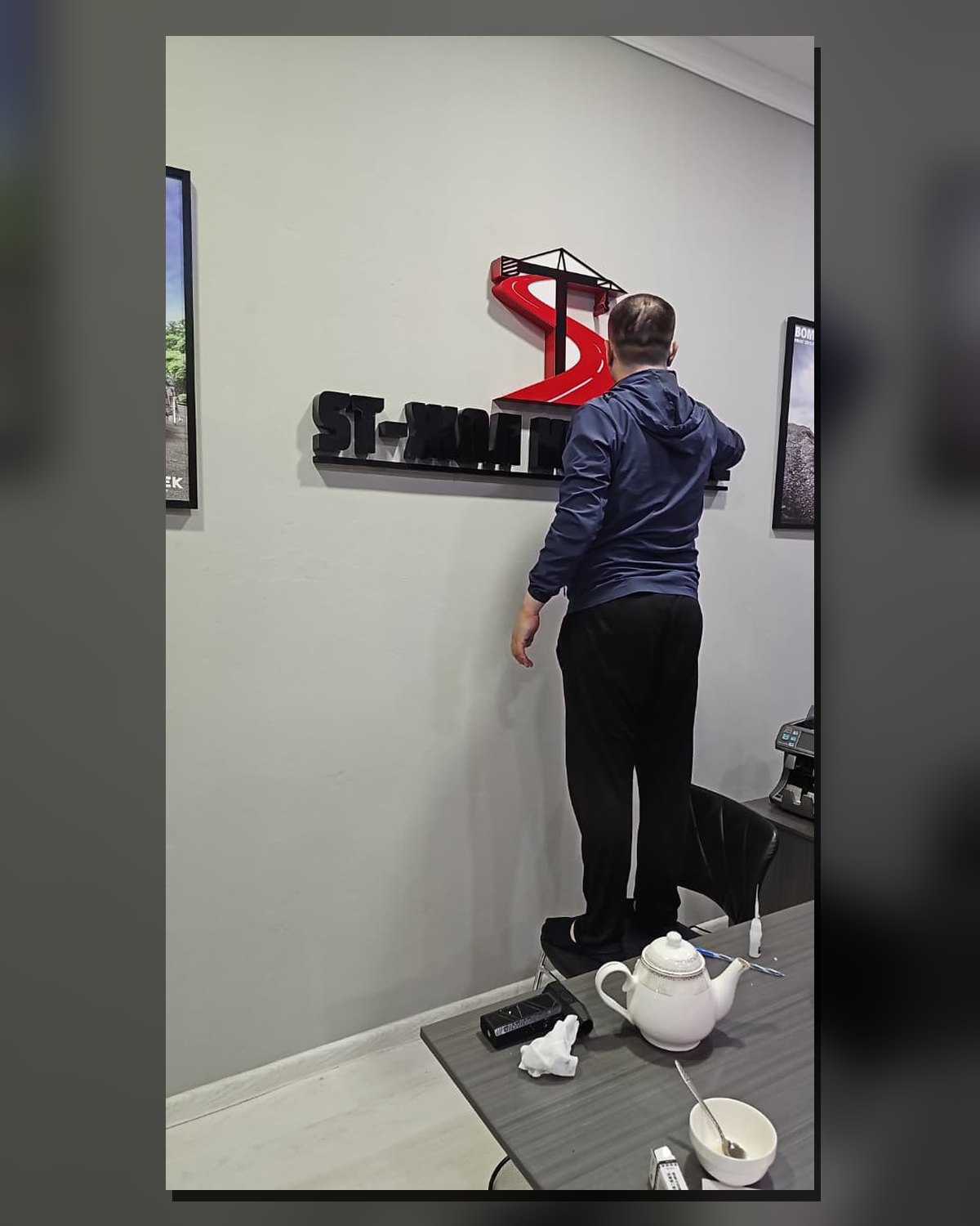 ИНТЕРЬЕРНЫЙ ЛАЙТБОКС — работа Master Reklam